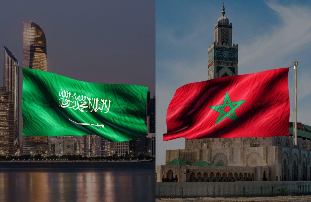 خريطة المغرب تُظهر مواقع مكاتب الاستقدام في الرباط ومراكش والدار البيضاء